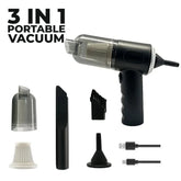 Buy 3-in-1 Portable Vacuum Cleaner | Car, Sofa & Home Use | COD in Pakistan